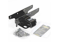 07-18 WRANGLER JK 2/4DR FACTORY STYLE 2IN RECEIVER HITCH; CLASS III; BOLT ON; GLOSS BLACK
