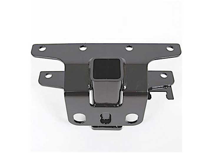 07-18 WRANGLER JK 2/4DR FACTORY STYLE 2IN RECEIVER HITCH; CLASS III; BOLT ON; GLOSS BLACK