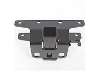 07-18 WRANGLER JK 2/4DR FACTORY STYLE 2IN RECEIVER HITCH; CLASS III; BOLT ON; GLOSS BLACK