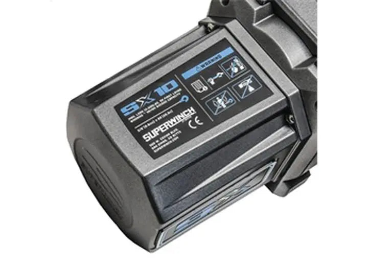 Superwinch SX10 Heavy-Duty 12V Off-Road Winch – 10,000 lbs Pulling Capacity with Waterproof Steel Wire Rope
