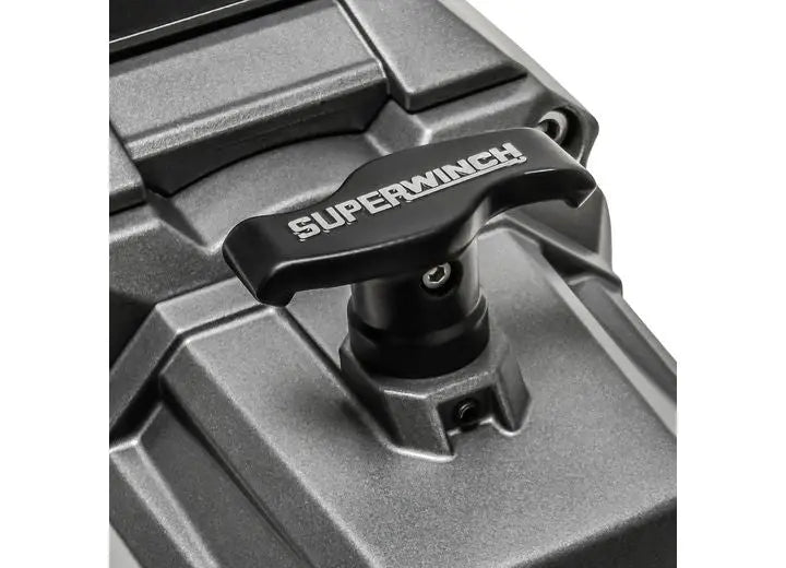 Superwinch SX12SR 12V Heavy-Duty Winch with 12,000 lbs Capacity and Synthetic Rope for Off-Road Recovery