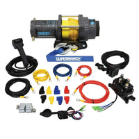 Superwinch Terra 3500SR Lightweight Recovery Winch with Synthetic Rope – 3,500 lbs Capacity for ATVs and UTVs