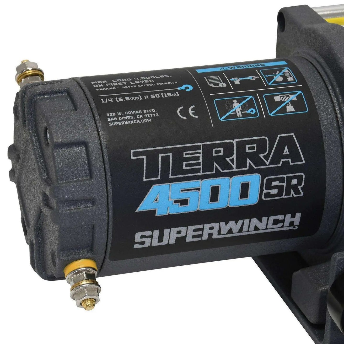 Superwinch Terra 4500SR Synthetic Rope Winch – Ultimate 4,500 lbs Recovery Solution for ATVs and UTVs