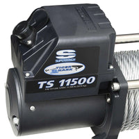 Superwinch Tiger Shark 11500 Heavy-Duty 12V Off-Road Recovery Winch with Durable Steel Wire Rope