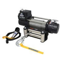 Superwinch Tiger Shark 9500 12V Off-Road Winch – 9,500 lbs Steel Wire Rope Recovery System