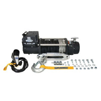 Superwinch Tiger Shark 9500SR 12V Synthetic Rope Winch – 9,500 lbs Ultimate Off-Road Recovery Solution