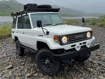 Toyota Land Cruiser 76 Slimline II 3/4 Roof Rack Kit Front Runner