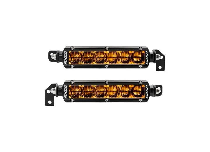 Toyota Tundra 22-Current 6-Inch SR-Series Yellow Fog Light Kit - Superior Visibility and Sleek Design