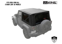 Black Diamond Replacement Soft Top for 2010-2018 Jeep Wrangler JK 2 Door