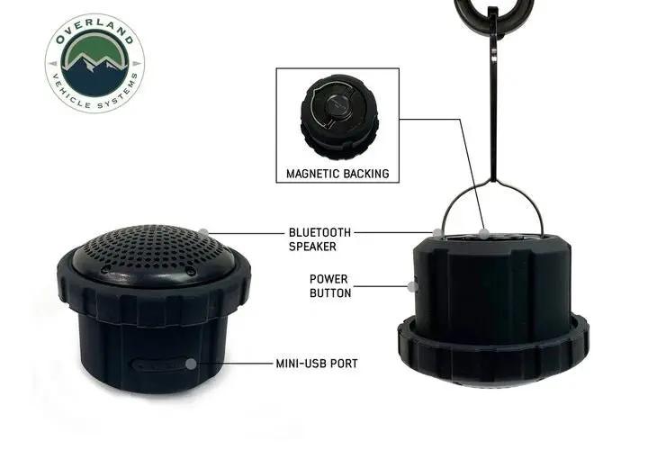 UFO SOLAR LIGHT PODS & BLUETOOTH SPEAKER FOR OUTDOOR ADVENTURES