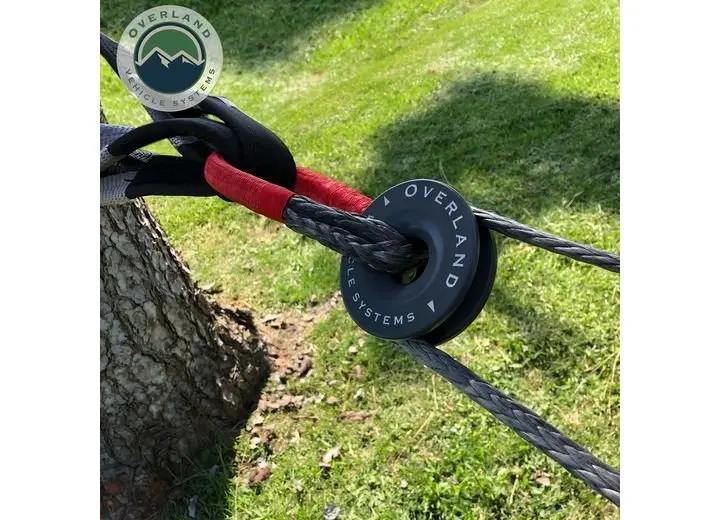 ULTRA STRONG 5/8IN SOFT SHACKLE - 44,500 LB CAPACITY WITH LOOP & PROTECTIVE SLEEVE - 23IN WITH CARRYING BAG