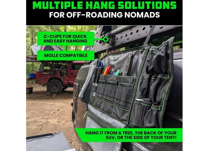 Ultimate Black Camp Kitchen Organizer Bag