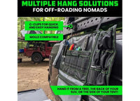 Ultimate Black Camp Kitchen Organizer Bag