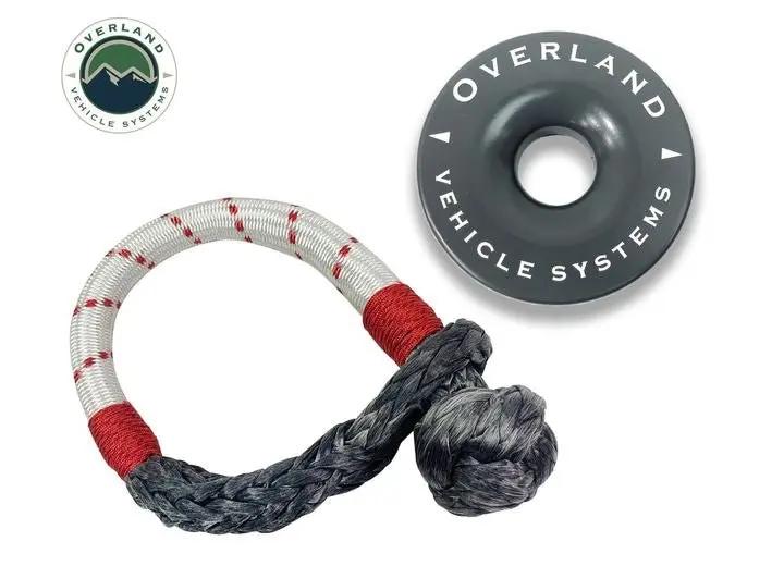 Ultimate Recovery Combo: 7/16in Soft Shackle & 4.0in Recovery Ring - 41,000 lb Capacity