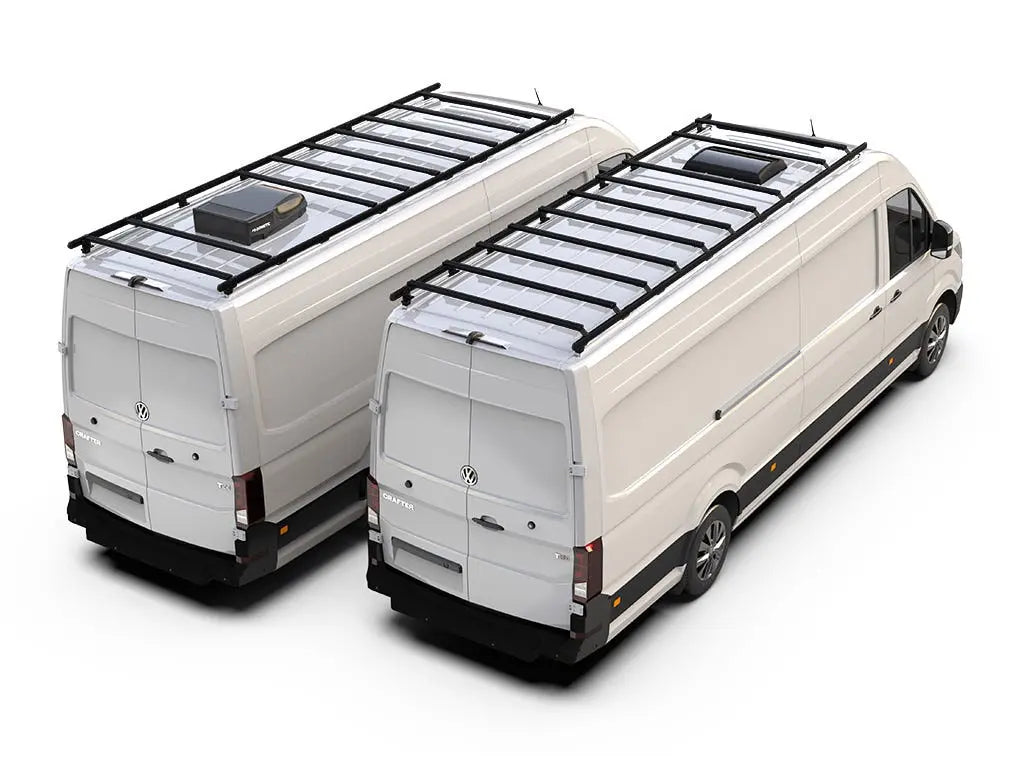 Volkswagen Crafter (L5H2/ LWB Maxi/OEM Track) (2017-Current) Slimpro Van Rack Kit Front Runner