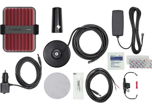 weBoost Drive Reach Flex Fleet Signal Booster Kit – Maximize Cellular Signal for Fleet Vehicles, Trucks, and Utility Vans