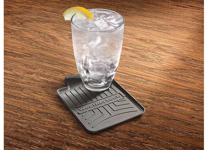 FLOOR LINER DRINK COASTERS BLACK (SET OF 4) WeatherTech