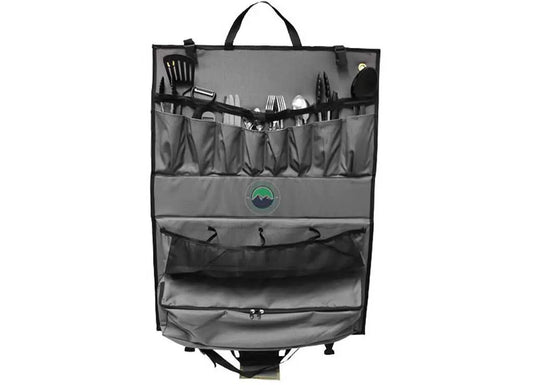 WILDERNESS COOKING SET - 21 PIECE UTENSIL AND GEAR KIT WITH HANGING STORAGE CASE Overland Vehicle Systems / Up Down Air