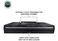 XD EVEREST 2 - CANTILEVER ALUMINUM ROOFTOP TENT FOR 2, GREY & BLACK DESIGN