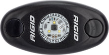 RIGID Industries - A - Series LED Light, High Power, Red, Black Housing, Single