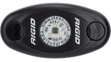 RIGID Industries - A - Series LED Light, Low Power, Cool White, Black Housing, Single