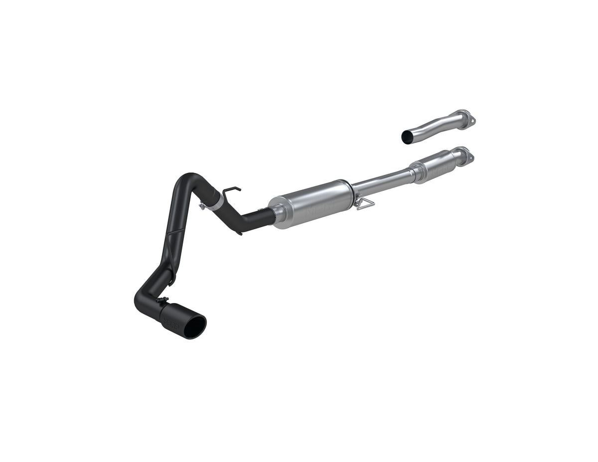 MBRP S5211BLK 3in. Cat-Back. Single Side Exit. Black Coated