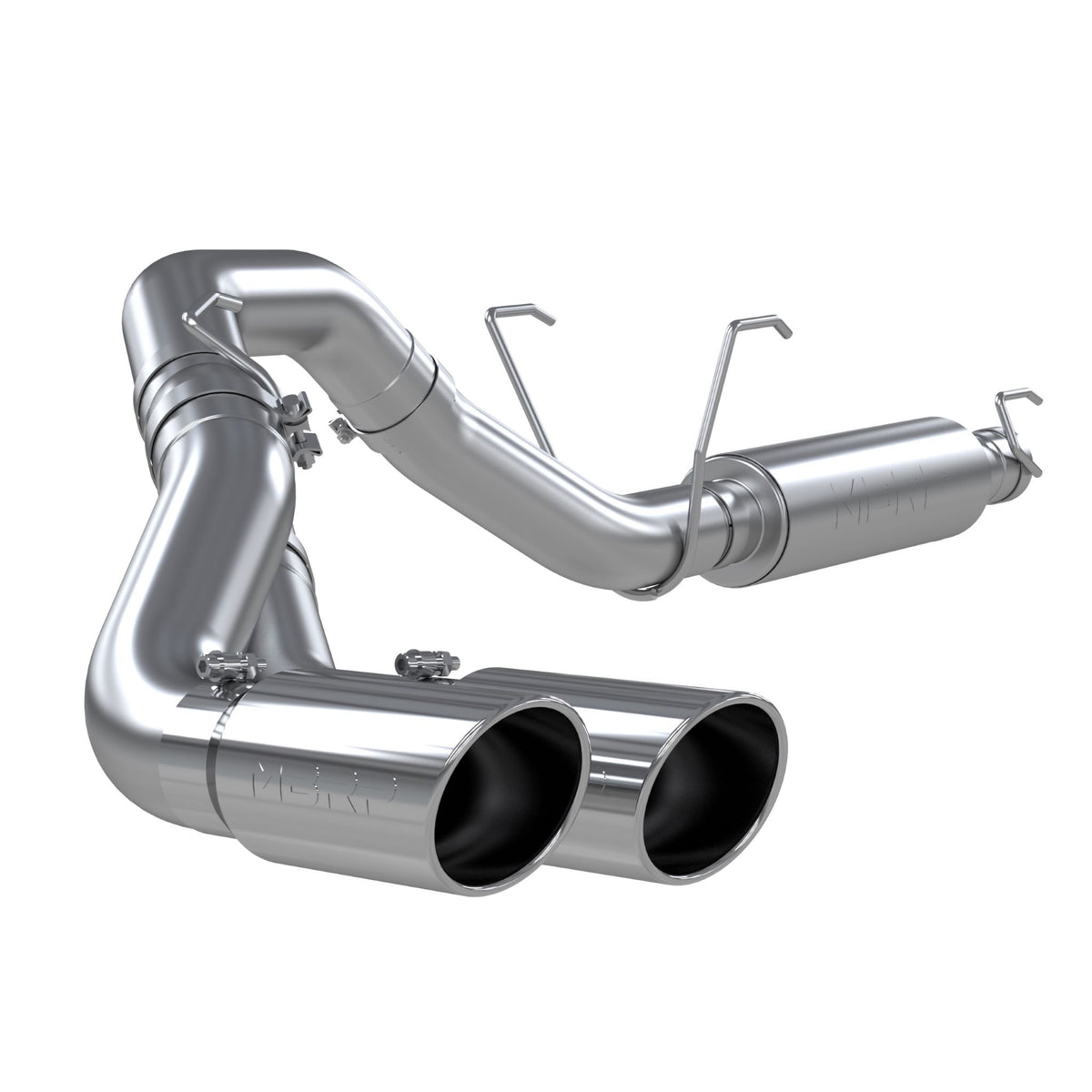MBRP S5150409 4in. Cat-Back. Single Side Dual Outlet. T409 Stainless Steel