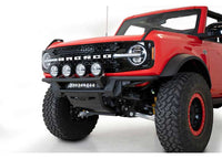 21-C BRONCO BOLT ON FRONT BUMPER W MOUNTS BLACK