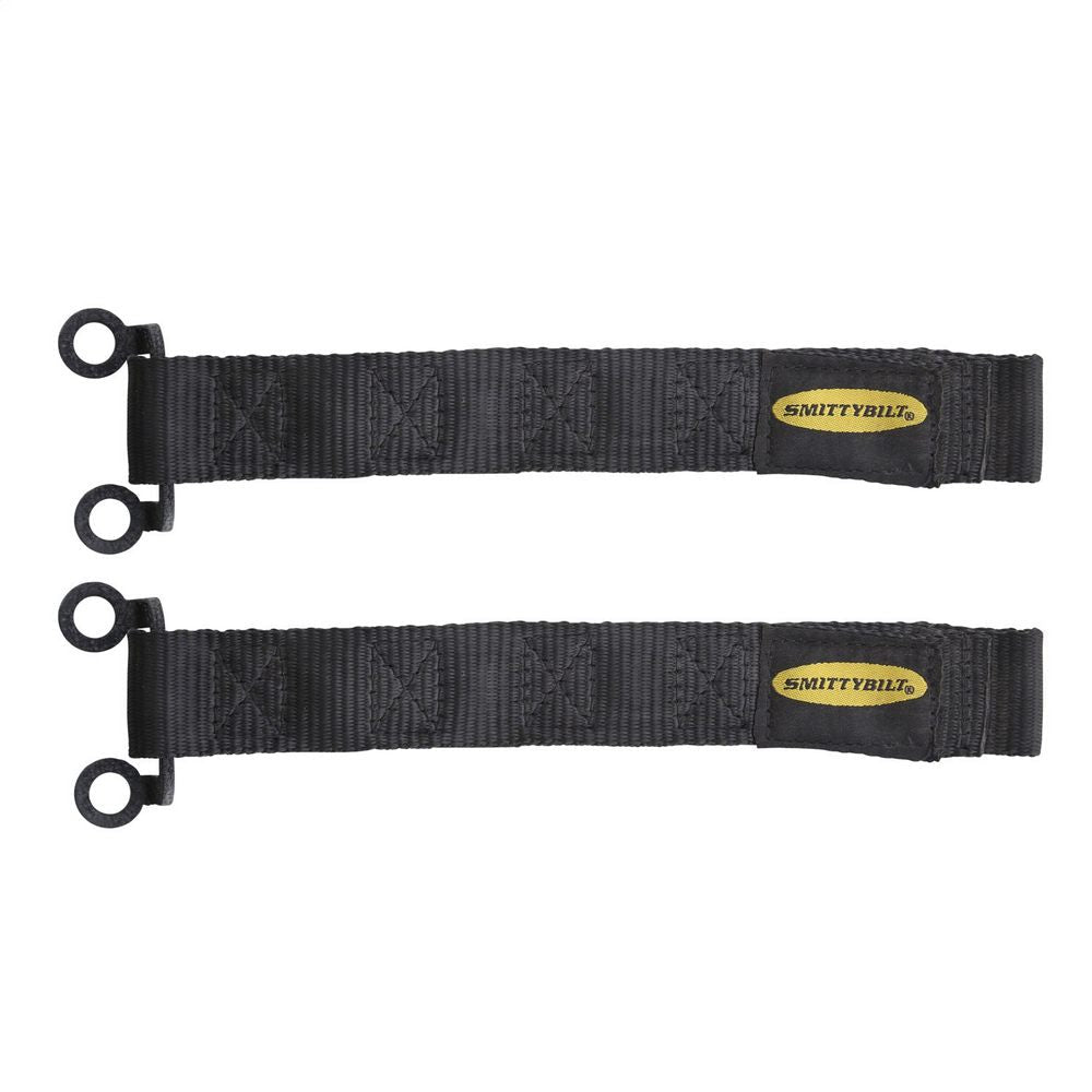 Smittybilt -Adjustable Door Strap Pair - Black