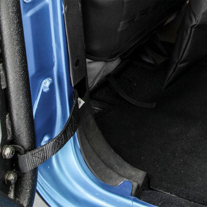 Smittybilt -Adjustable Door Strap Pair - Black