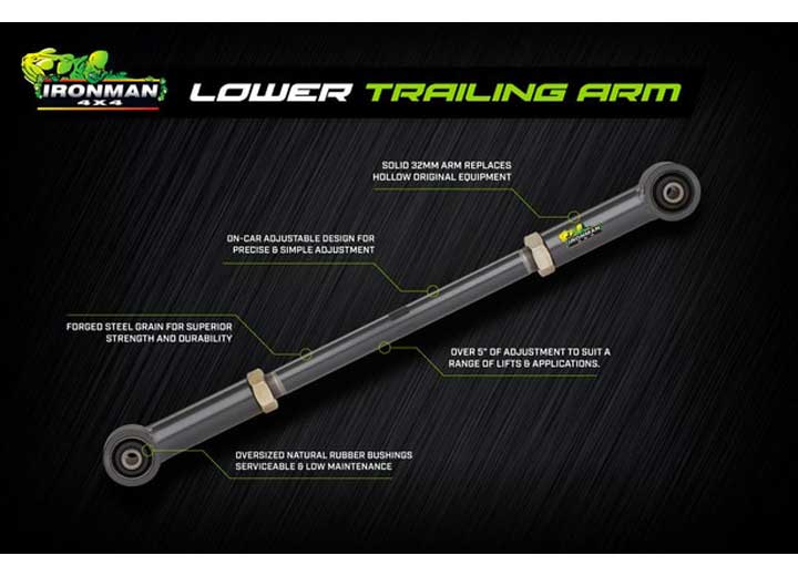 Adjustable Lower Trailing Arm for 90-97 Land Cruiser/LX450