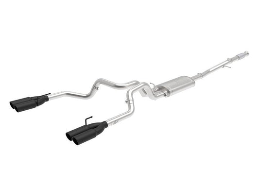 aFe Power - Afe Power 19 - C Silverado/Sierra 1500 Vulcan Series 3 In Ss Cat - Back Exhaust System W/Black Tips – High - Performance Off - Road Equipment for Rugged Conditions