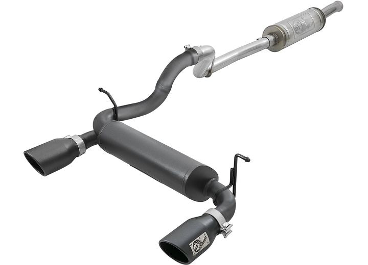 Afe Power 2018 Wrangler (Jl) V6-3.6L Rebel Series 2.5In 409 Ss Cat-Back Exhaust System W/ - High-Performance Off-Road Equipment for Rugged Conditions