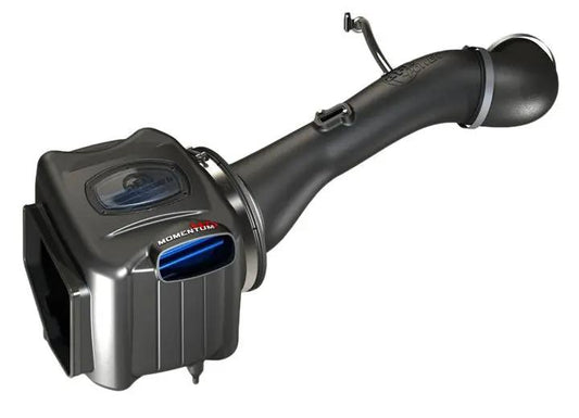 aFe Power - Afe Power GM Silverado/Sierra 2500/3500HD Momentum Gt Pro 5R Cold Air Intake System W/Mech Fan – High - Performance Off - Road Equipment for Rugged Conditions