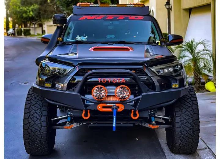 AlphaRex USA - AlphaRex G2 NOVA - Series LED Projector Headlights for 2014 - 2023 Toyota 4Runner – Sleek Alpha - Black Finish, Quad Projector Lenses, Dynamic Sequential Turn Signals