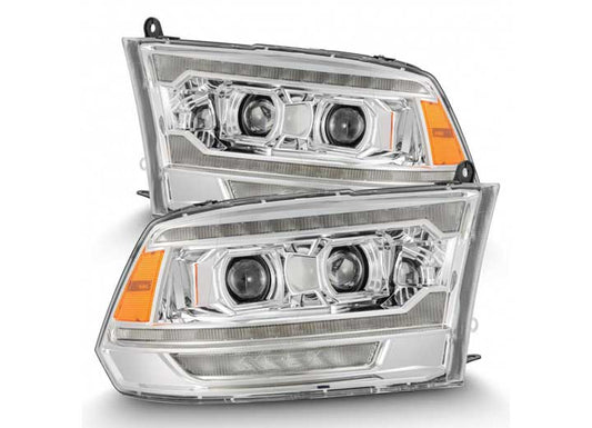 AlphaRex LUXX G2 LED Projector Headlights with Sequential Turn Signals for 2009-2018 Ram 1500 and 2010-2018 Ram 2500/3500