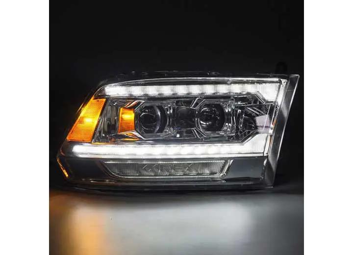AlphaRex USA - AlphaRex LUXX G2 LED Projector Headlights with Sequential Turn Signals for 2009 - 2018 Ram 1500 and 2010 - 2018 Ram 2500/3500