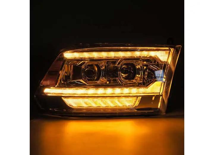 AlphaRex USA - AlphaRex LUXX G2 LED Projector Headlights with Sequential Turn Signals for 2009 - 2018 Ram 1500 and 2010 - 2018 Ram 2500/3500