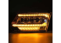AlphaRex USA - AlphaRex LUXX G2 LED Projector Headlights with Sequential Turn Signals for 2009 - 2018 Ram 1500 and 2010 - 2018 Ram 2500/3500