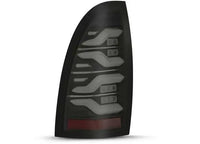 AlphaRex USA - AlphaRex LUXX - Series Black LED Tail Lights for 2005 - 2015 Toyota Tacoma - Enhanced Visibility with Sequential Turn Signals