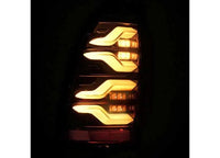 AlphaRex USA - AlphaRex LUXX - Series Black LED Tail Lights for 2005 - 2015 Toyota Tacoma - Enhanced Visibility with Sequential Turn Signals