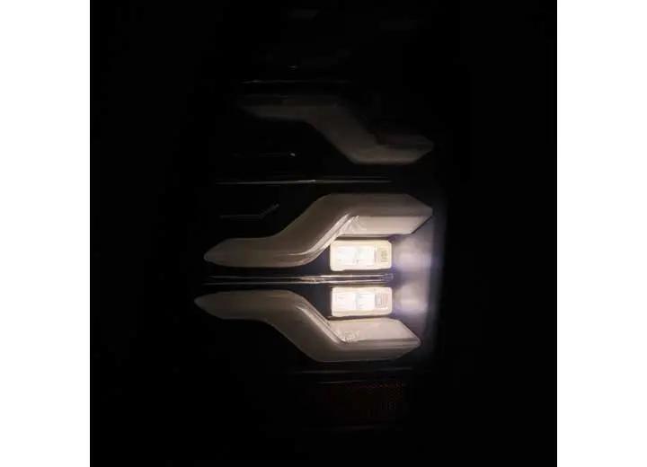 AlphaRex USA - AlphaRex LUXX - Series Black LED Tail Lights for 2005 - 2015 Toyota Tacoma - Enhanced Visibility with Sequential Turn Signals