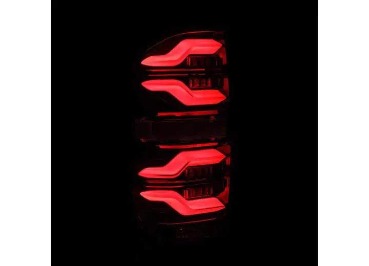 AlphaRex USA - AlphaRex LUXX - Series Black LED Tail Lights for 2014 - 2021 Toyota Tundra - Sequential Turn Signal Design - DOT/SAE Approved