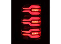 AlphaRex USA - AlphaRex LUXX - Series Black - Red LED Tail Lights for 2019 - 2024 Ram 1500