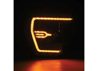 AlphaRex USA - AlphaRex LUXX - Series LED Projector Headlights Alpha - Black for 21 - 23 Ford F150 & Raptor - Enhanced Visibility with Sequential Turn Signals & DRL