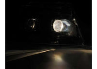AlphaRex USA - AlphaRex LUXX - Series LED Projector Headlights for 04 - 08 Ford F150 & 06 - 08 Lincoln Mark LT - Aggressive Alpha - Black Design