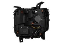 AlphaRex USA - AlphaRex LUXX - Series LED Projector Headlights for 14 - 18 GMC Sierra - Alpha - Black with Sequential Turn Signals & DRL