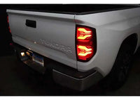 AlphaRex USA - AlphaRex LUXX - Series LED Tail Lights for 14 - 21 Toyota Tundra – Alpha - Black with Sequential Turn Signals for Enhanced Safety and Visibility