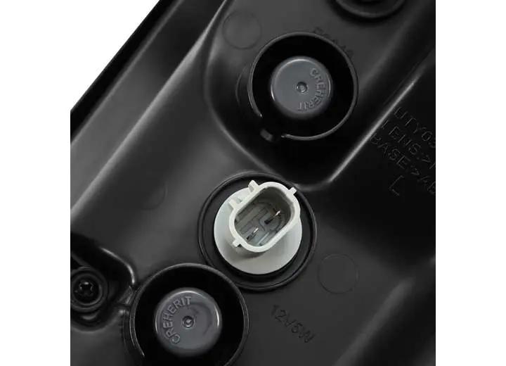 AlphaRex USA - AlphaRex LUXX - Series LED Tail Lights for 2016 - 2023 Toyota Tacoma - Stealthy Alpha - Black Finish