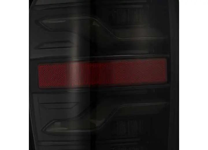 AlphaRex USA - AlphaRex LUXX - Series LED Tail Lights for 2016 - 2023 Toyota Tacoma - Stealthy Alpha - Black Finish